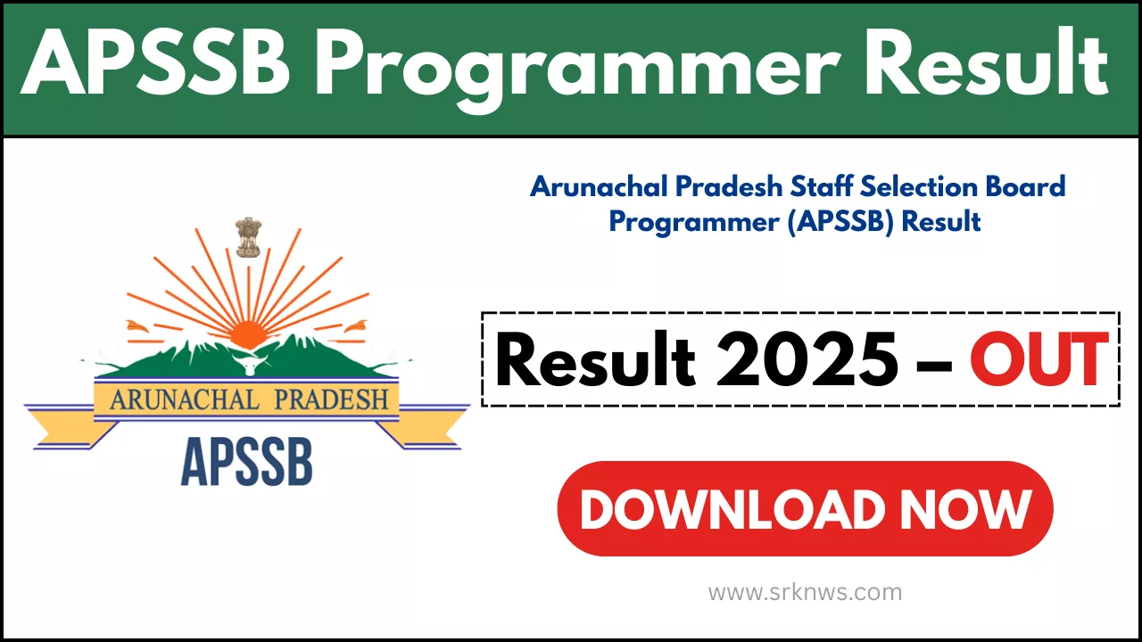 APSSB Programmer Result