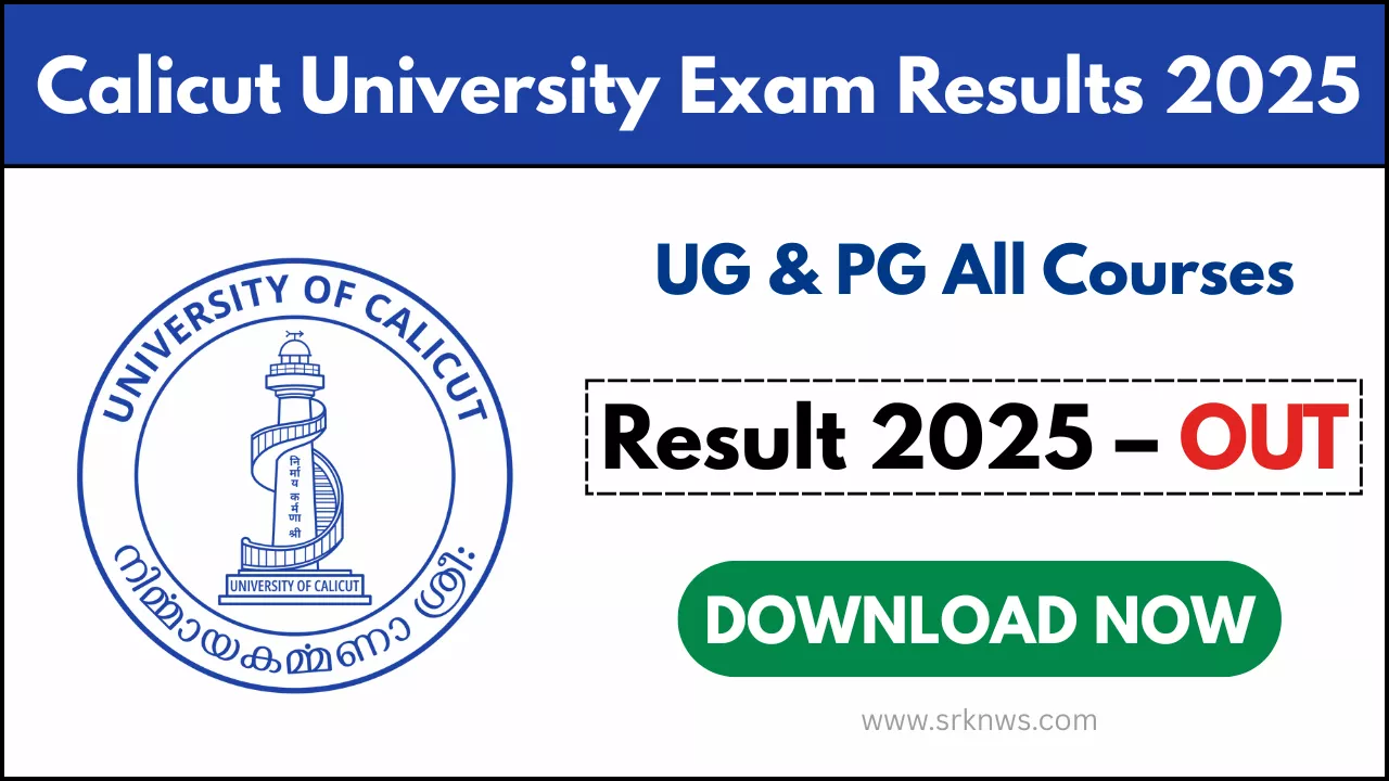Calicut University Exam Results