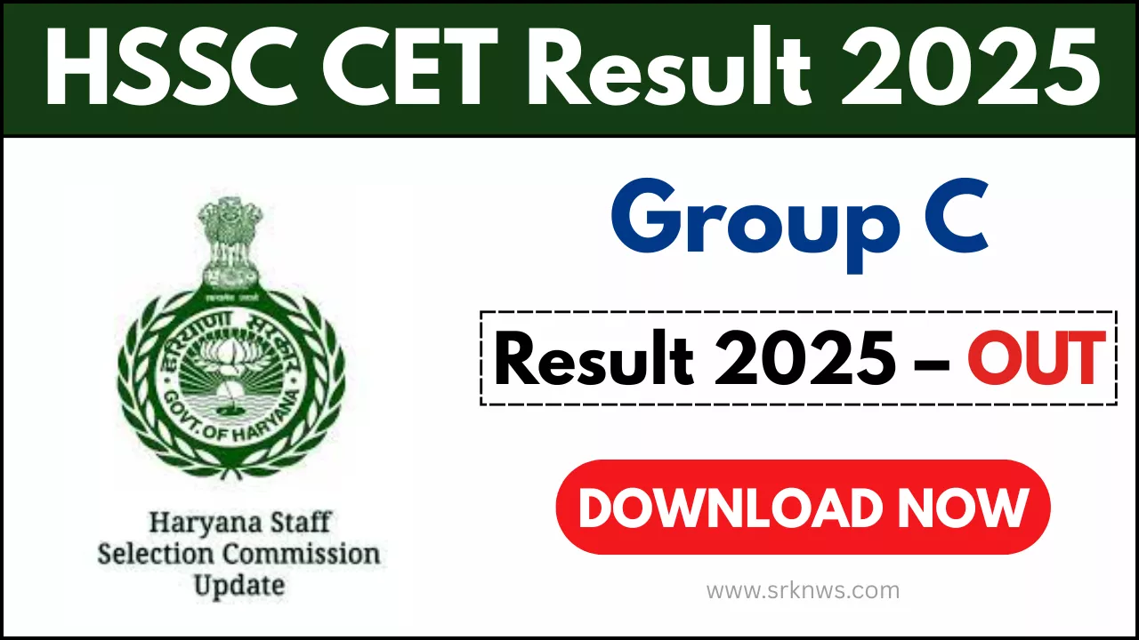 HSSC CET Group C Result