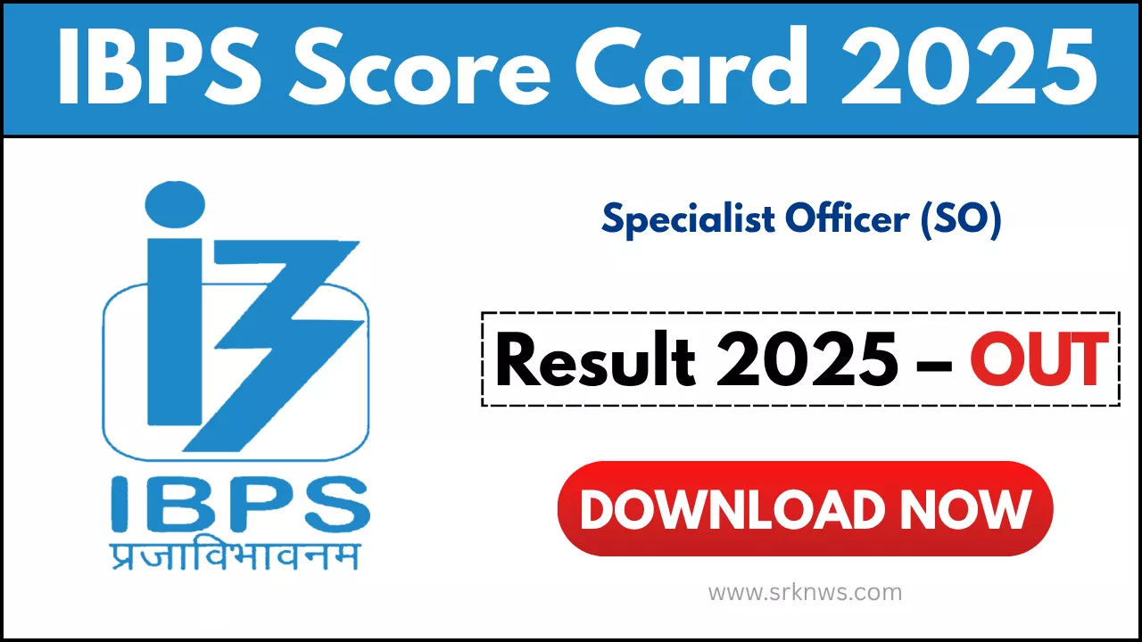 IBPS SO Score Card