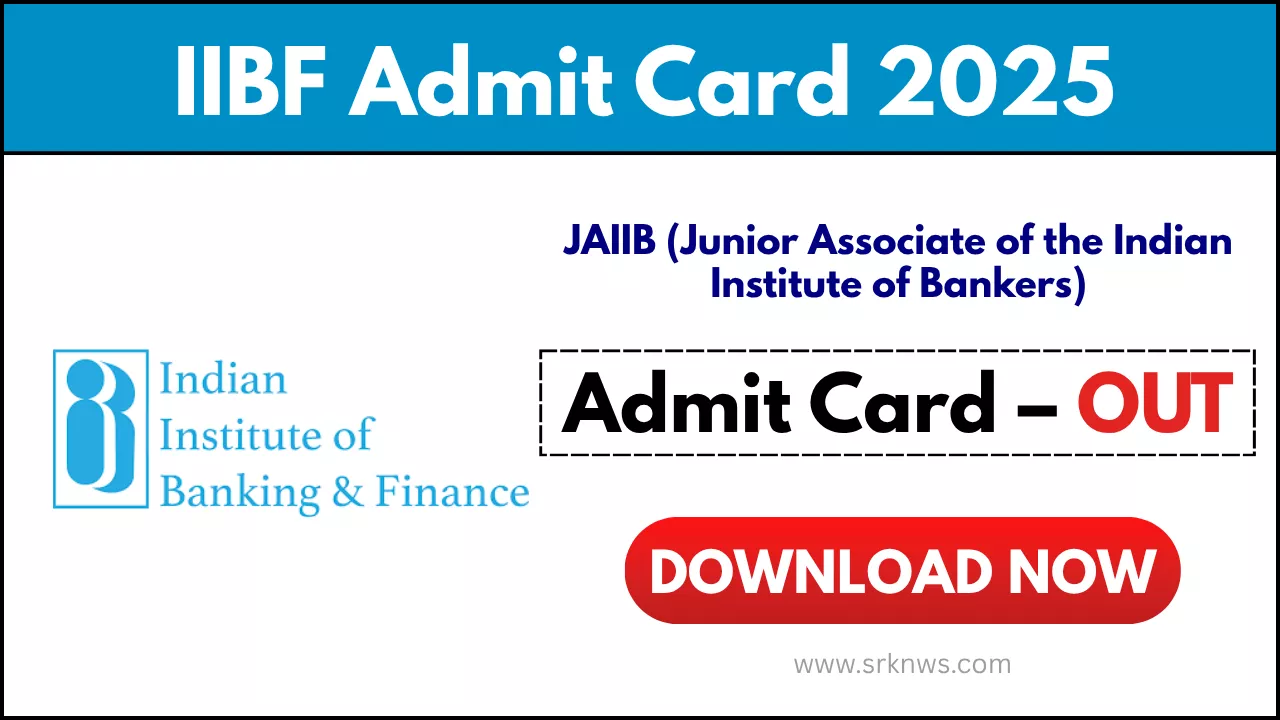 JAIIB Admit Card