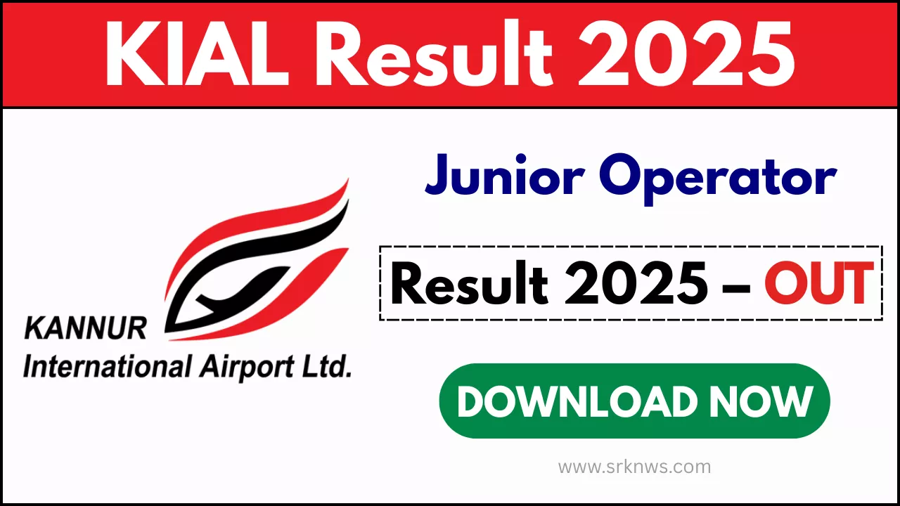 KIAL Junior Operator Result