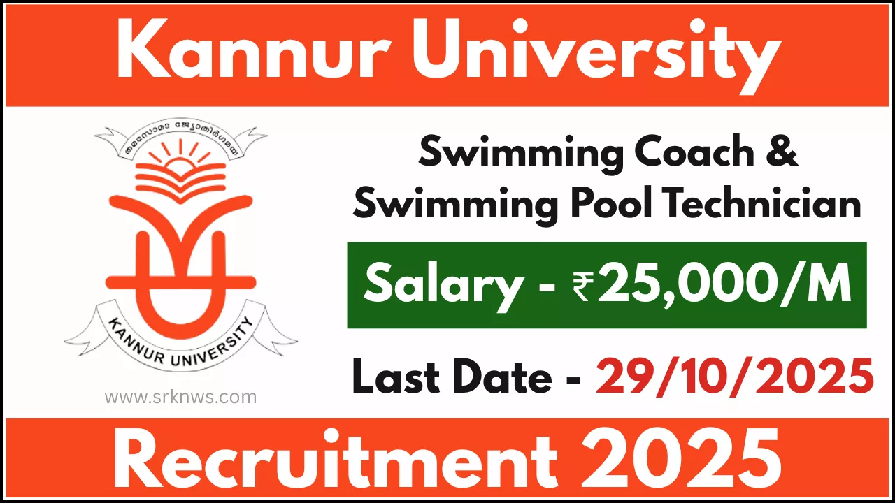 Kannur University Recruitment