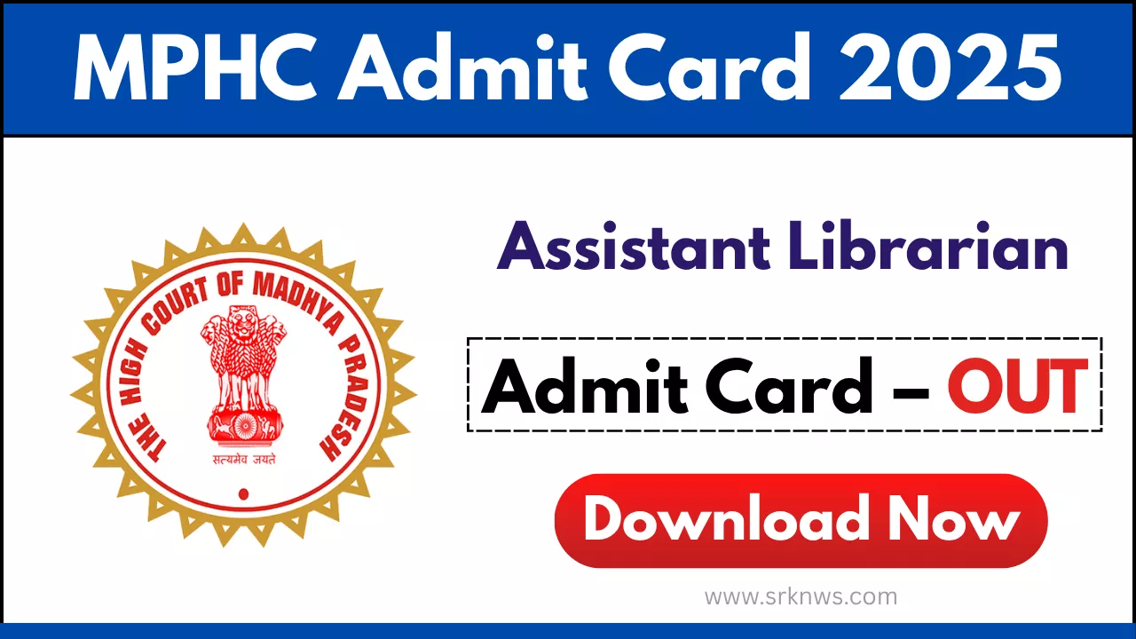 MPHC Assistant Librarian Admit Card