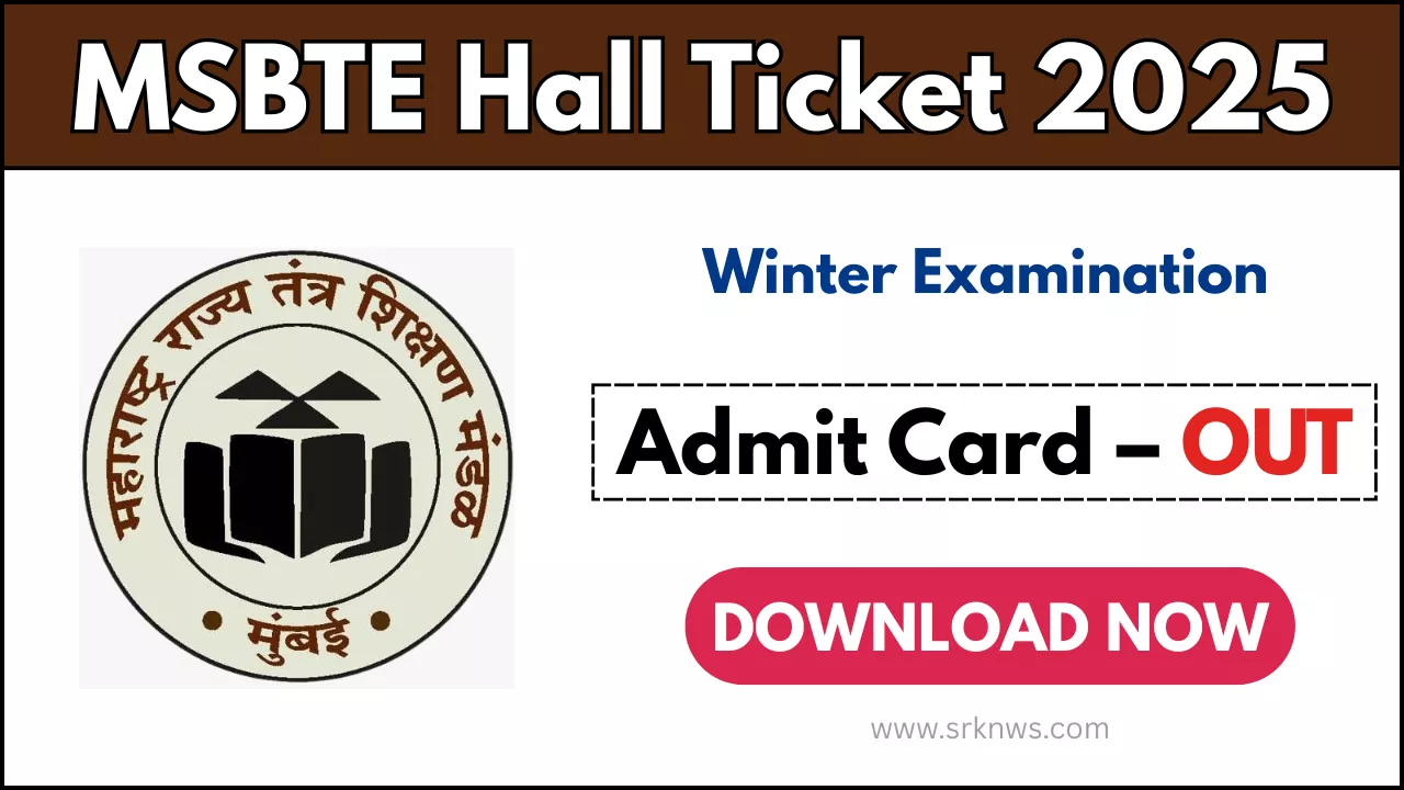 MSBTE Hall Ticket