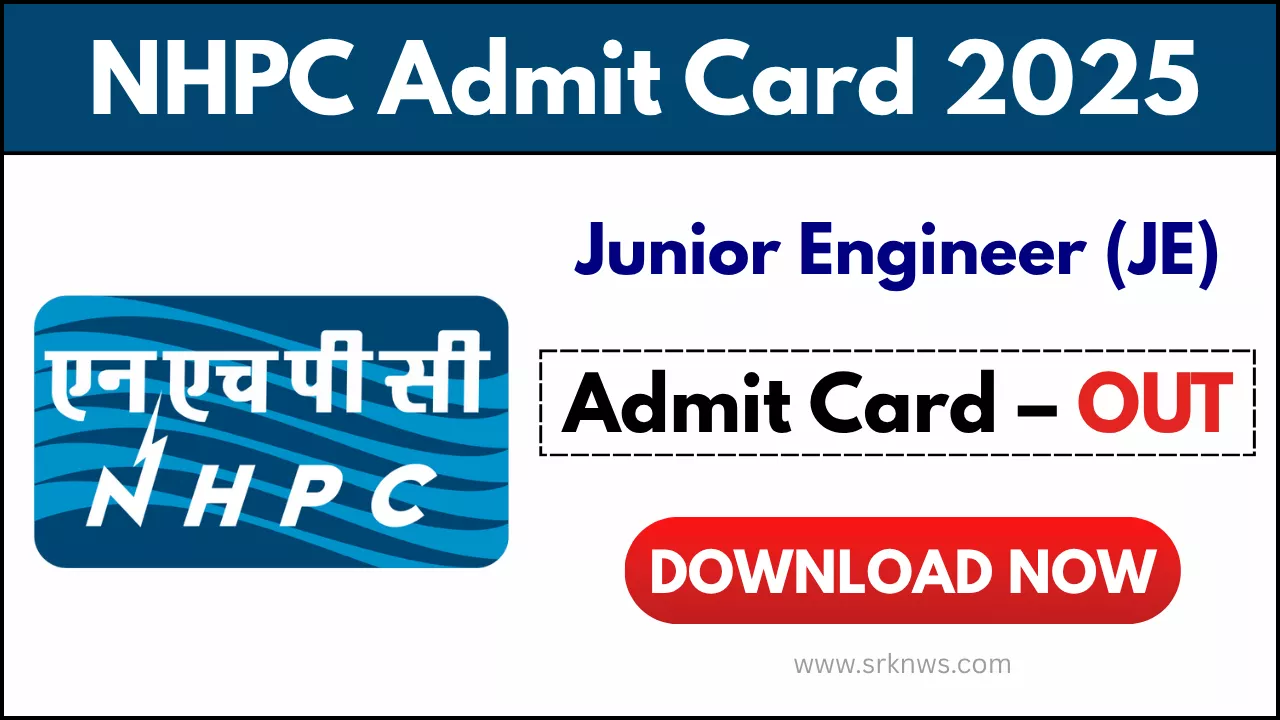 NHPC JE Admit Card
