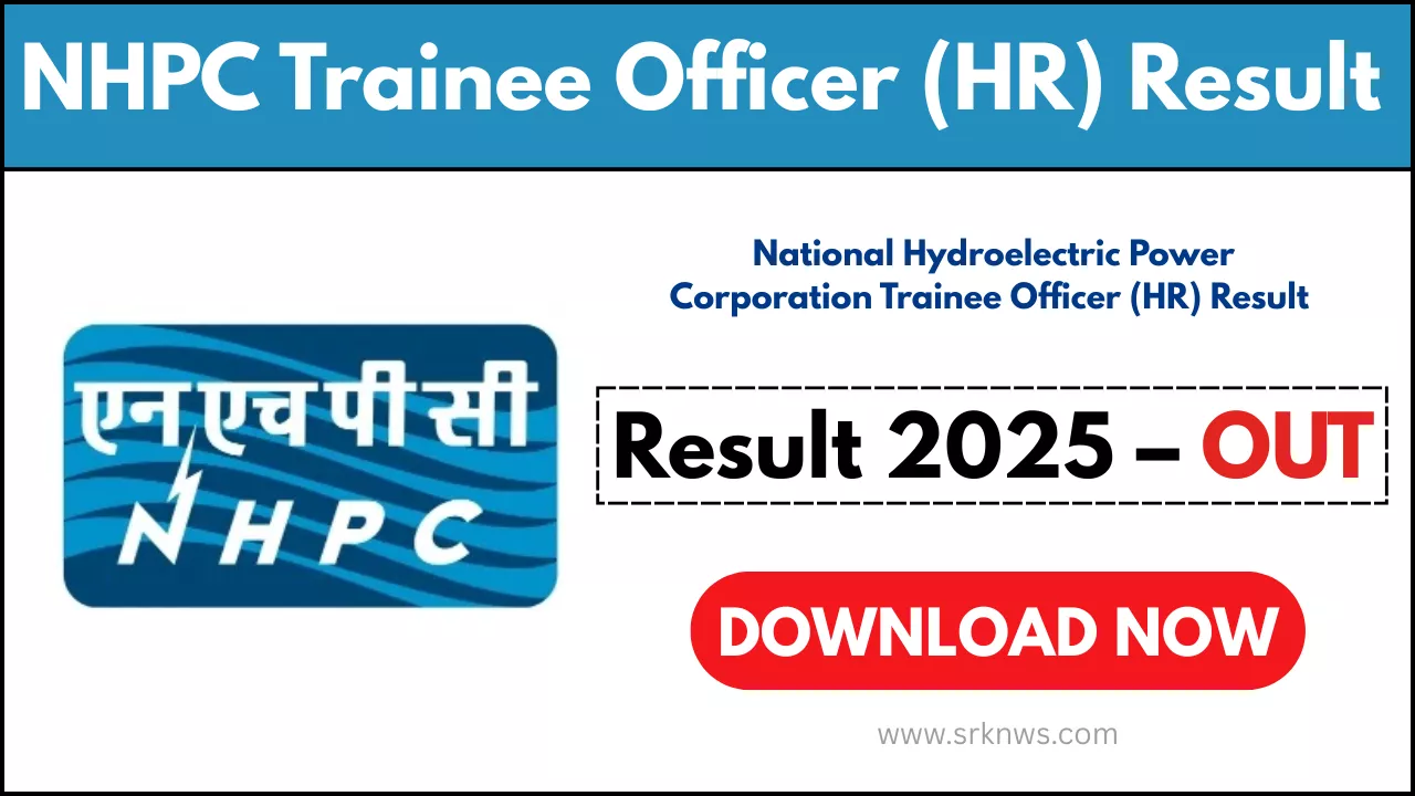 NHPC Trainee Officer (HR) Result