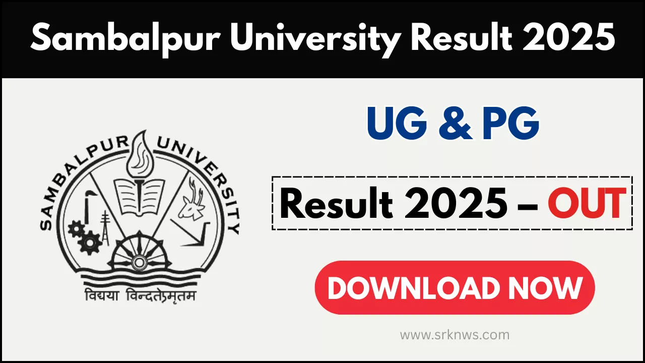 Sambalpur University Result 2025