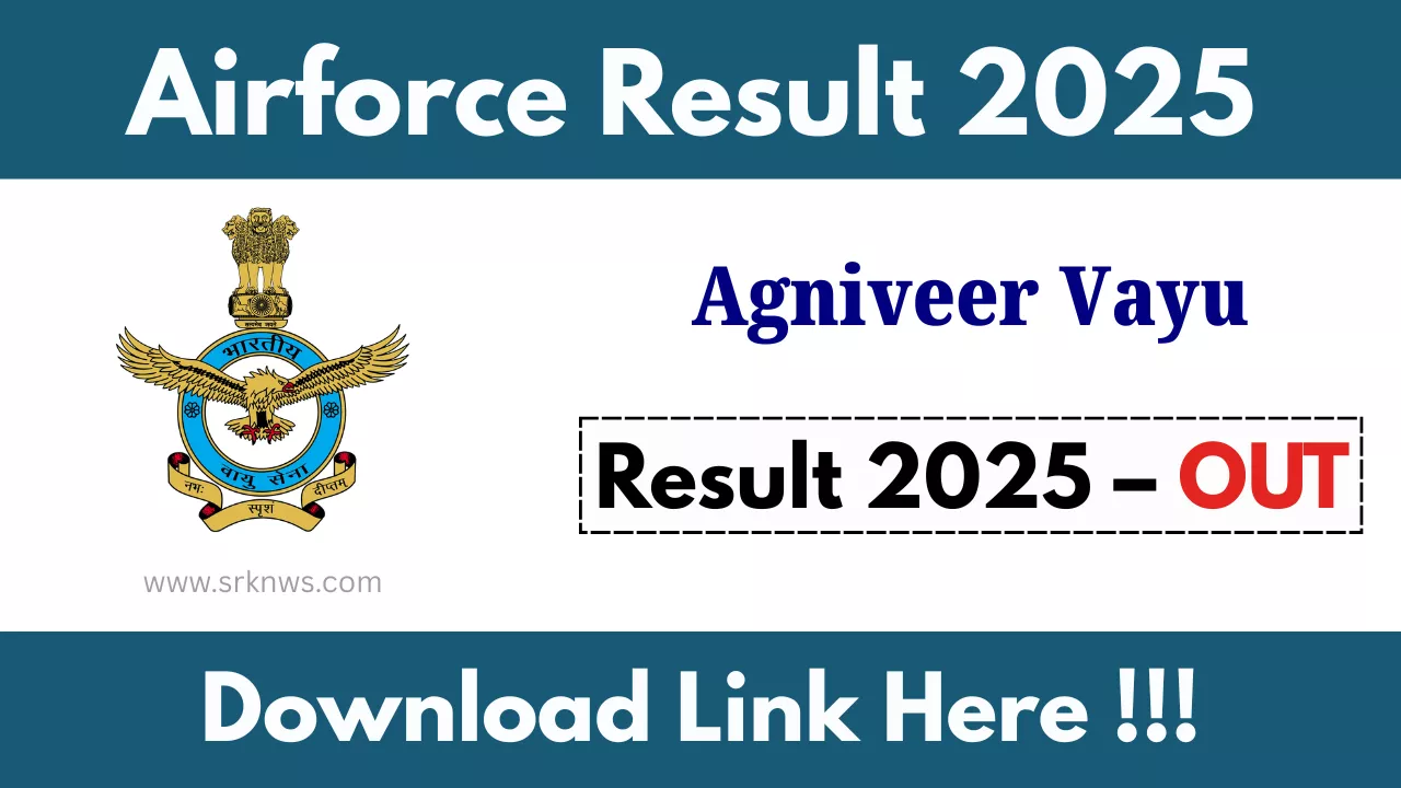 Airforce Agniveer Vayu Result