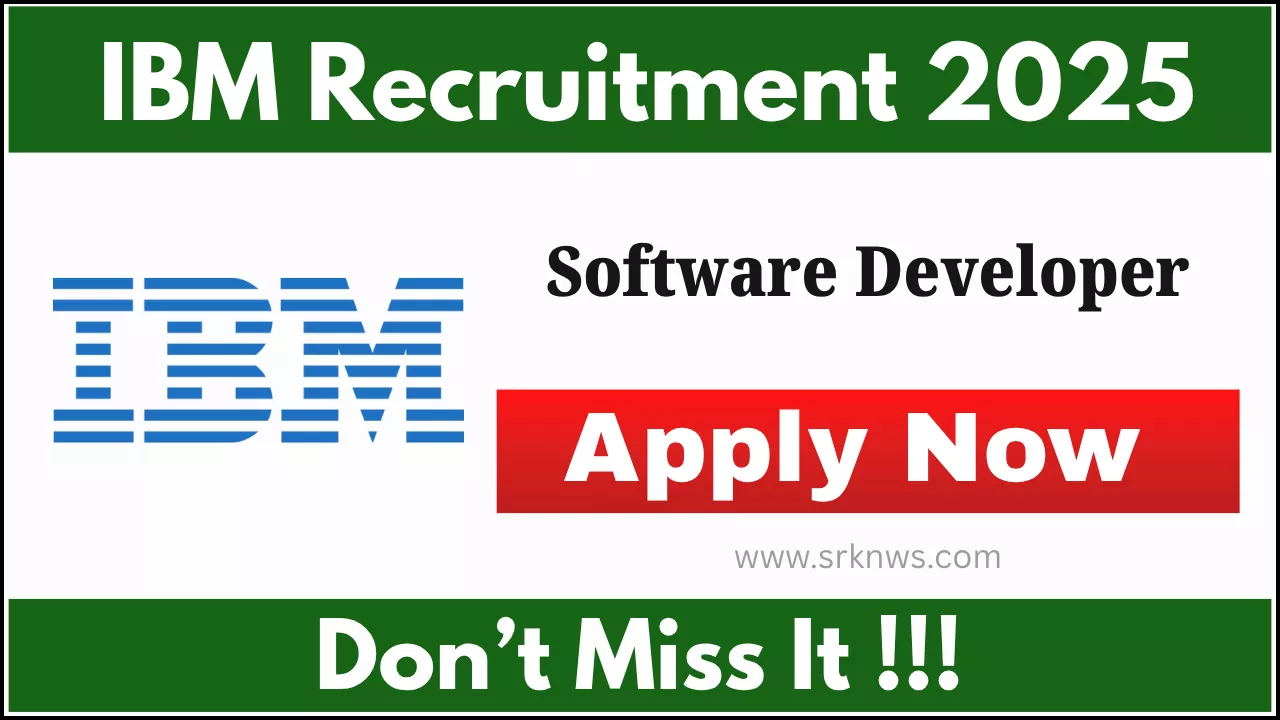 IBM Software Developer Recruitment