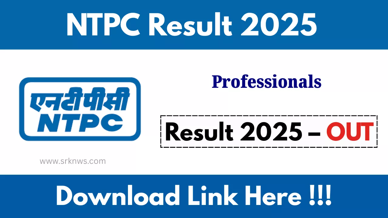 NTPC Professionals Result