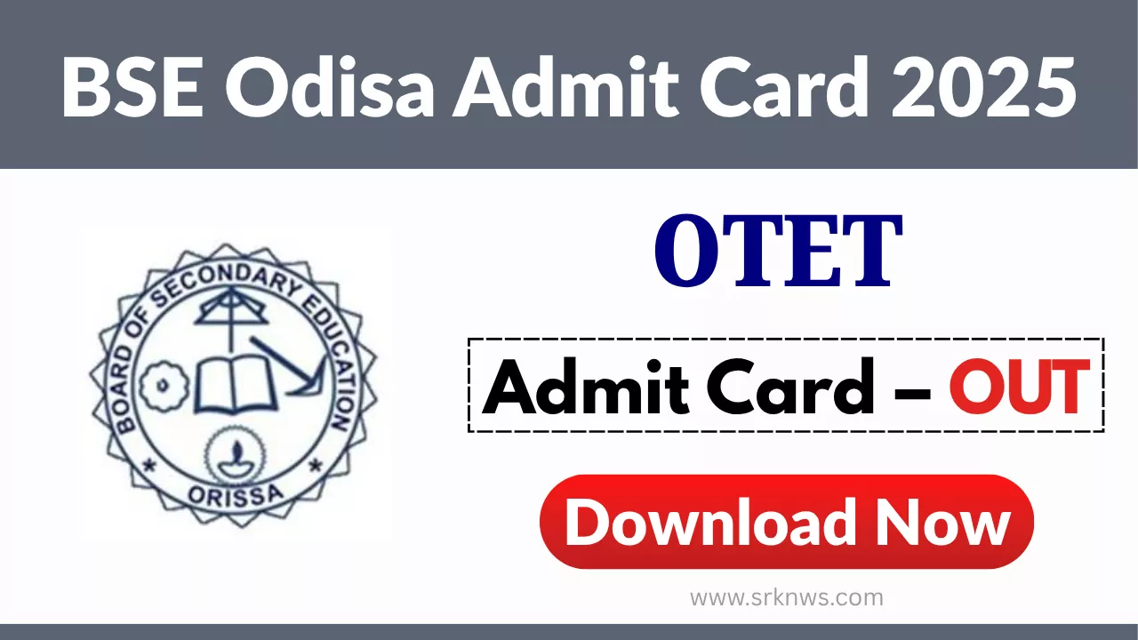 OTET Admit Card 2025