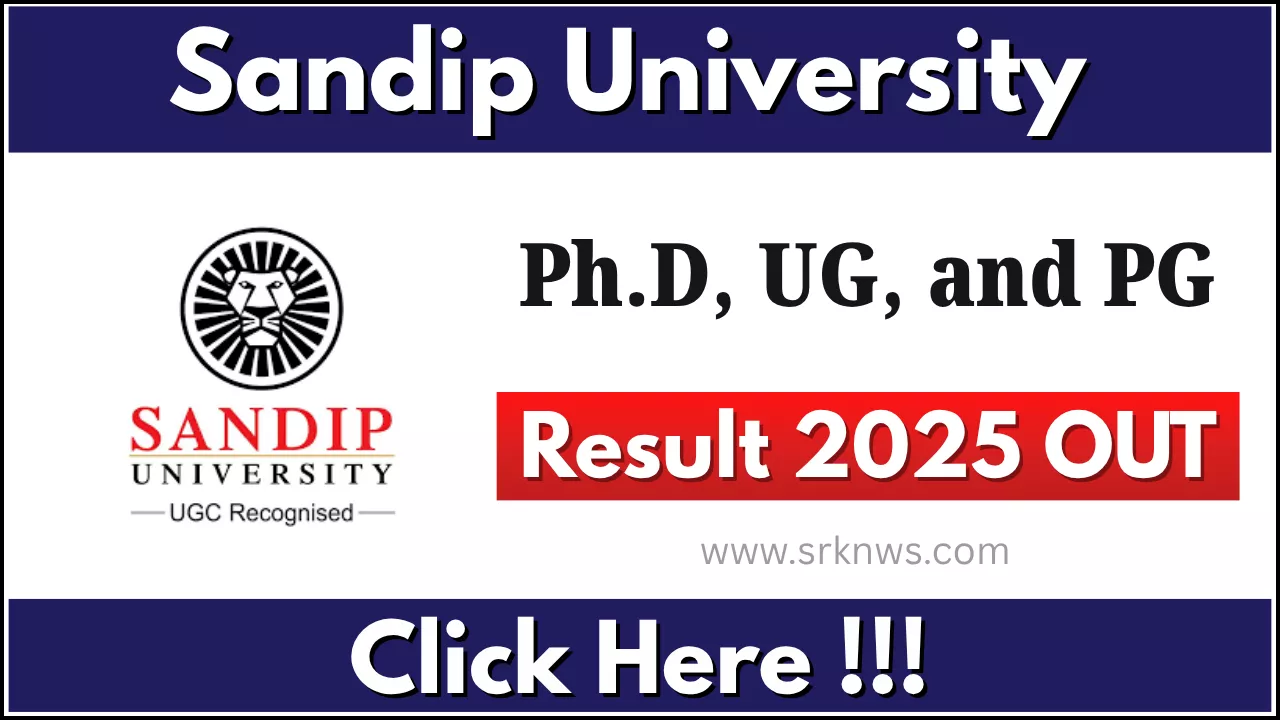 Sandip University Result 2025