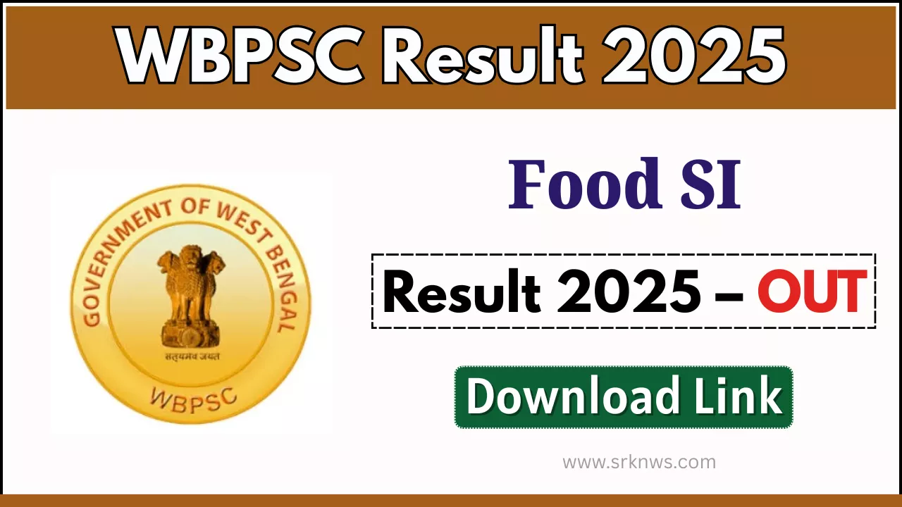 WBPSC Food SI Result