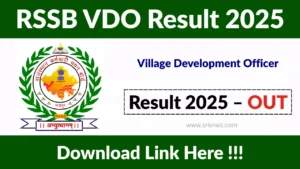 RSSB VDO Result 2025