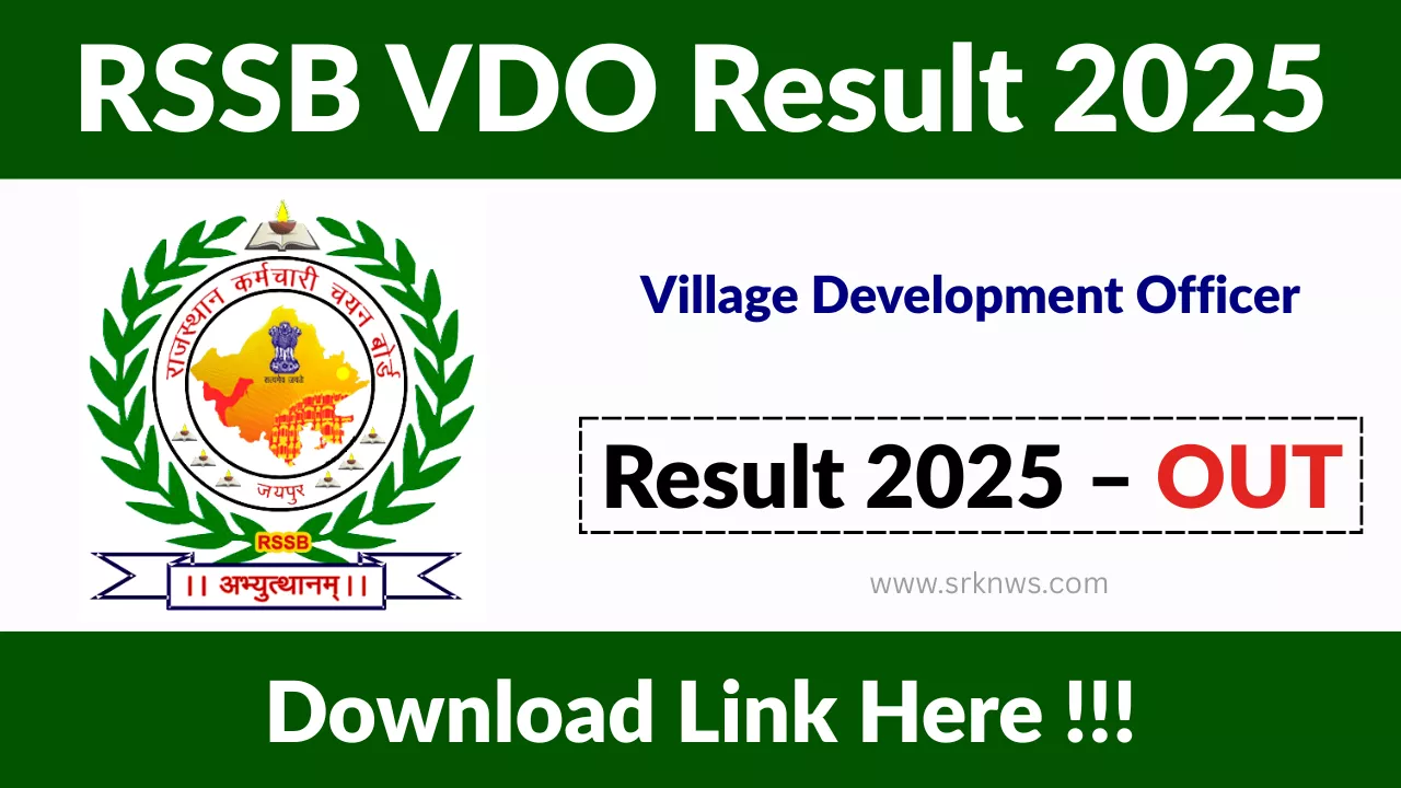 RSSB VDO Result 2025