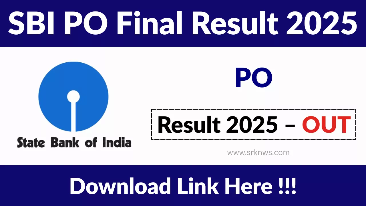 SBI PO Final Result